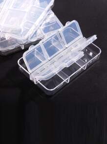 1入組多格迷你收納盒 - 無色 - 查看 5