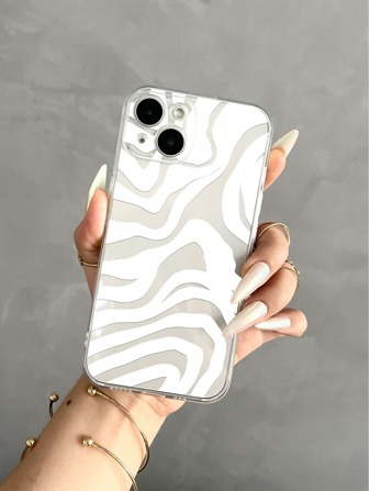 Striped Phone Case Compatible With iPhone 15/15Pro/15Plus/15Promax