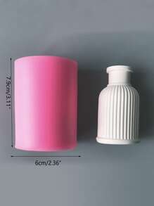 1入組瓶設計DIY矽膠模具 - 粉色 - 查看 5