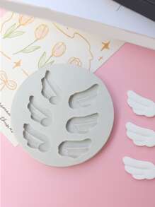 1pc Wing Design DIY Silicone Mold - Grey - View 1