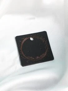 10pcs Letter Graphic Jewelry Display Card - Multicolor - View 3