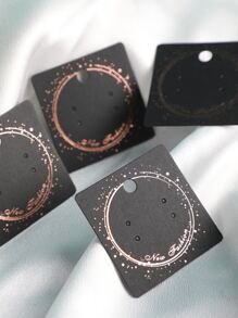 10pcs Letter Graphic Jewelry Display Card - Multicolor - View 5