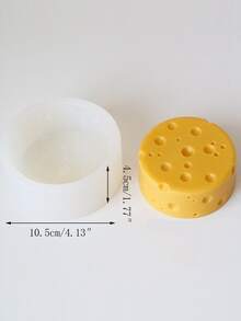 1 pieza Molde de silicona queso en forma de Vela - Blanco - Ver 5
