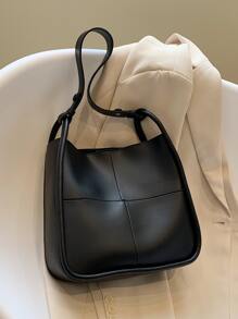 Minimalist Square Bag With Inner Pouch