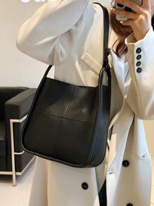 Minimalist Square Bag With Inner Pouch