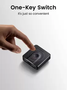 UGREEN HDMI Switch 4K 60Hz HDMI 2.0 Splitter Switcher 2 In 1 Out/1 In 2 Out, Bi-Directional HDMI Box Compatible With Switch, PS4/5, X Box, Monitor, Fire Stick - Black - View 5