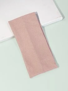 1pc Simple Knitted Headband, School Style Sporty Headwrap, Pink, Black, White, Multi-Color Options, Suitable For Men And Women, Year-Round Accessory Hair Band Turban Headband Sweatband, School Stuff, College, Headbands Fall Winter Hair Accessories For Women For Vacation Outfits Woman Elegant Scarf Women Bandana Soft Headwrap