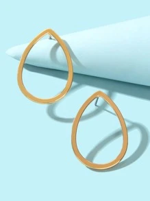 Bông tai hình giọt nước - Vàng - Xem 2