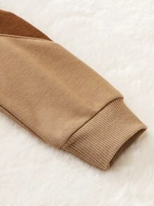 男嬰鋸齒形印花衛衣和衛褲 - 彩色 - 查看 4