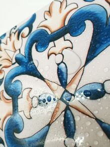 16入組圖形打印廚房貼紙15X15厘米廚房牆磚貼紙 - 彩色 - 查看 5