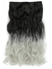 夾片漸層合成纖維接髮 - 彩色 - 查看 1