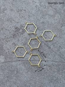 5入組幾何DIY珠寶配飾