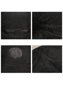 Cabello Largo Y Ondulado Negro - Negro - Ver 6