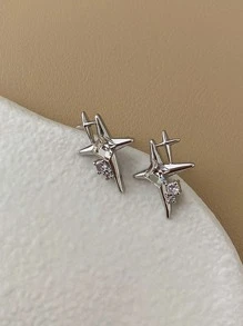 Andkiss 水鑽裝飾耳釘