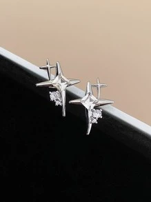 Andkiss 水鑽裝飾耳釘