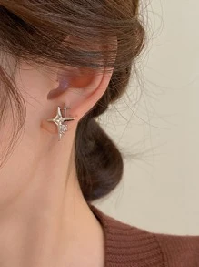 Andkiss 水鑽裝飾耳釘