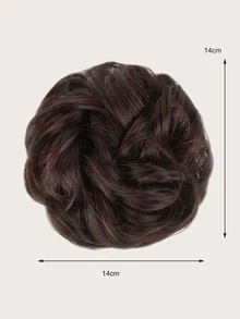 卷合成纖維頭髮髻 - 彩色 - 查看 6