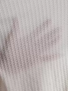 SHEIN Essnce Drop Shoulder Waffle Knit Tee