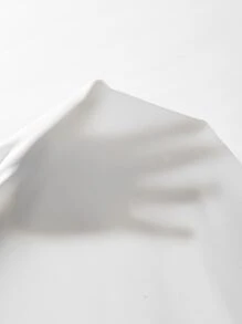 SHEIN BAE Form-Fitting Crisscross Halter Top - White - View 6