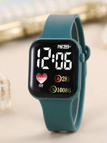 2入組情侶防水電子錶套裝 - 彩色 - 查看 7