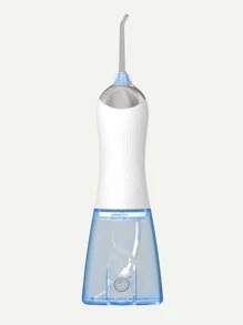 1 pieza Irrigador oral eléctrico para el agua y 2 piezas Boquilla - Blanco - Ver 2