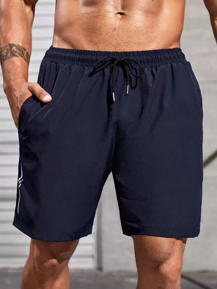 Pantaloncini Uomo Mimetica Albero – Leggeri, Asciugatura Rapida, Con Tasche – Per Corsa E Palestra