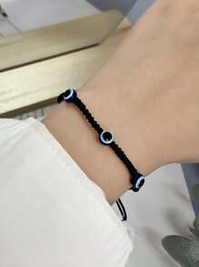 Evil Eye Decor Bracelet - Multicolor - View 3