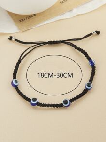 Evil Eye Decor Bracelet - Multicolor - View 4