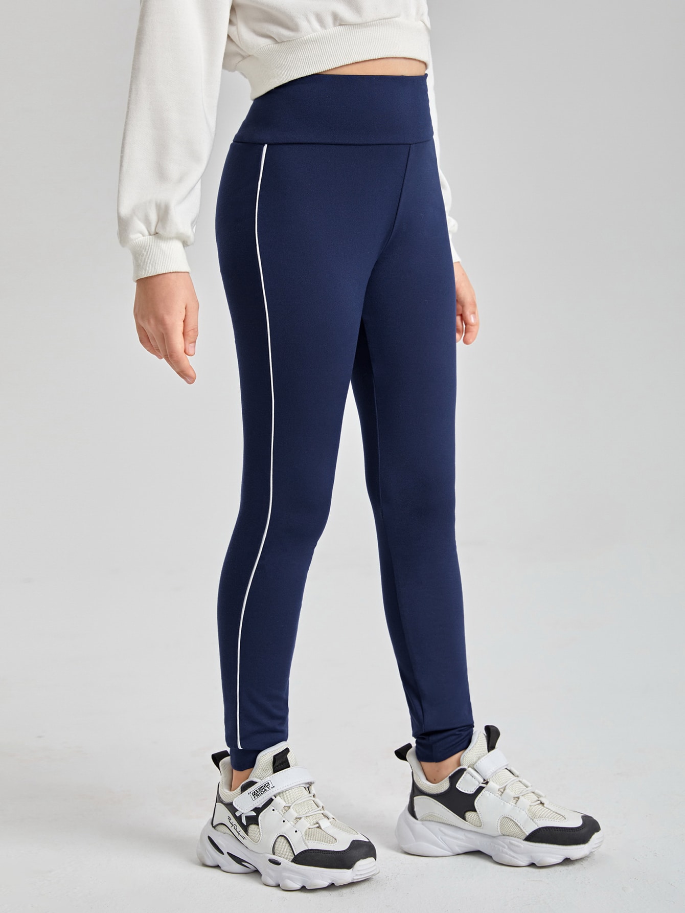 Leggings Selina Per Bambine E Ragazze - Equitazione, Yoga, Tessuto Elastico 4 Vie - Foto 9