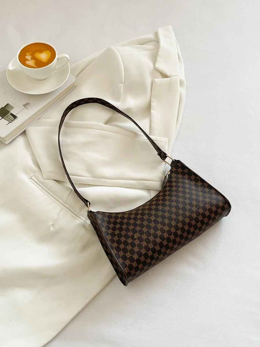 Geometric Pattern Bag - Multicolor - View 1
