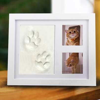 1 PC Pet Paw In Khung Ảnh Khung ảnh lưu niệm Cho bộ nhớ