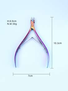 1入組指甲死皮剪 - 彩色 - 查看 4