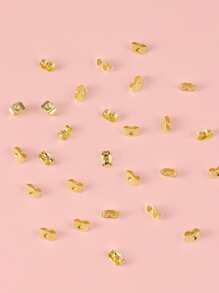 100pcs/box Metal DIY Butterfly Earring Back Stopper