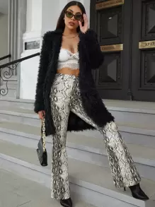 Eilly Bazar Solid Teddy Coat