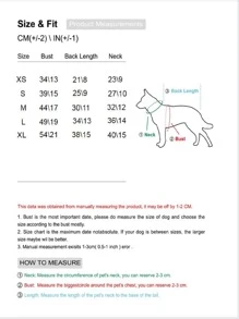 聖誕1入組聖誕老人設計寵物連衣裙 - 綠色 - 查看 8