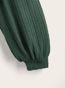 SHEIN Frenchy 大碼方領燈籠袖T恤