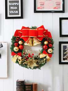 1 件圣诞铃铛装饰花环设计挂饰，圣诞节 - 彩色 - 查看 2