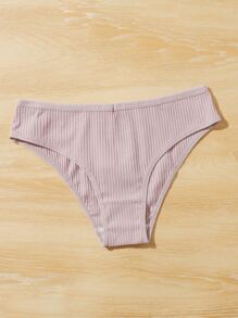 7件素色紋理質感內褲 - 彩色 - 查看 3