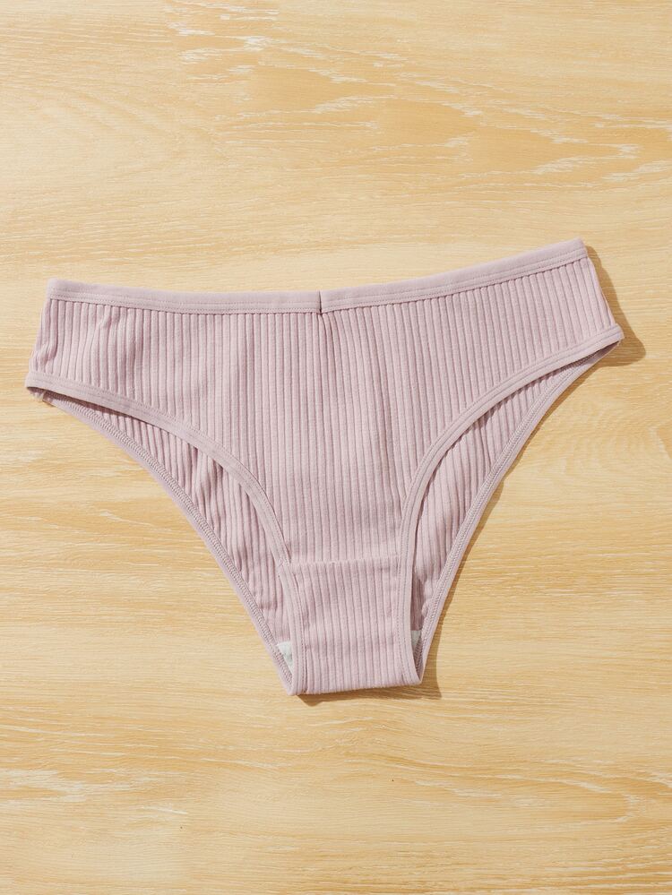 7pack Solid Textured Panty - Multicolor - View 3