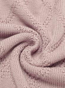 纯色婴儿襁褓毯 爱情情人节