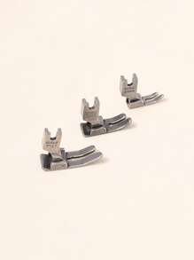 3pcs Sewing Machine Presser Foot - Silver - View 4