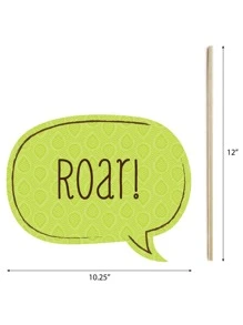 20pcs Animal Pattern Photo Prop Set - Multicolor - View 4