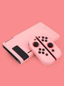 Plain Case Compatible With Nintendo Switch - Pink - View 4