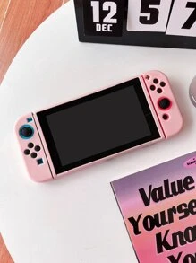 Plain Case Compatible With Nintendo Switch - Pink - View 5