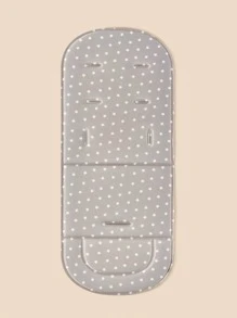 Baby Star Print Seat Liner - Light Grey - View 2