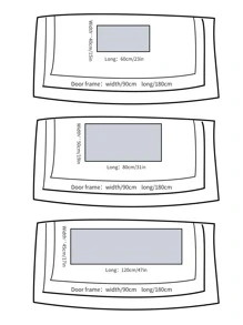 Felpudo con diseño geométrico, decoración para habitación - Multicolor - Ver 2