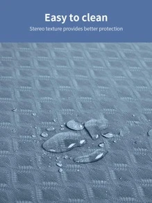 Foldable Yoga Mat - Blue - View 4