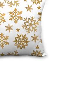 雪花圖案靠墊套不附帶墊芯 - 彩色 - 查看 4