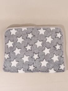 1 件透气可洗薄涤纶宠物毯适合小型猫和狗，秋冬季 - 彩色 - 查看 6