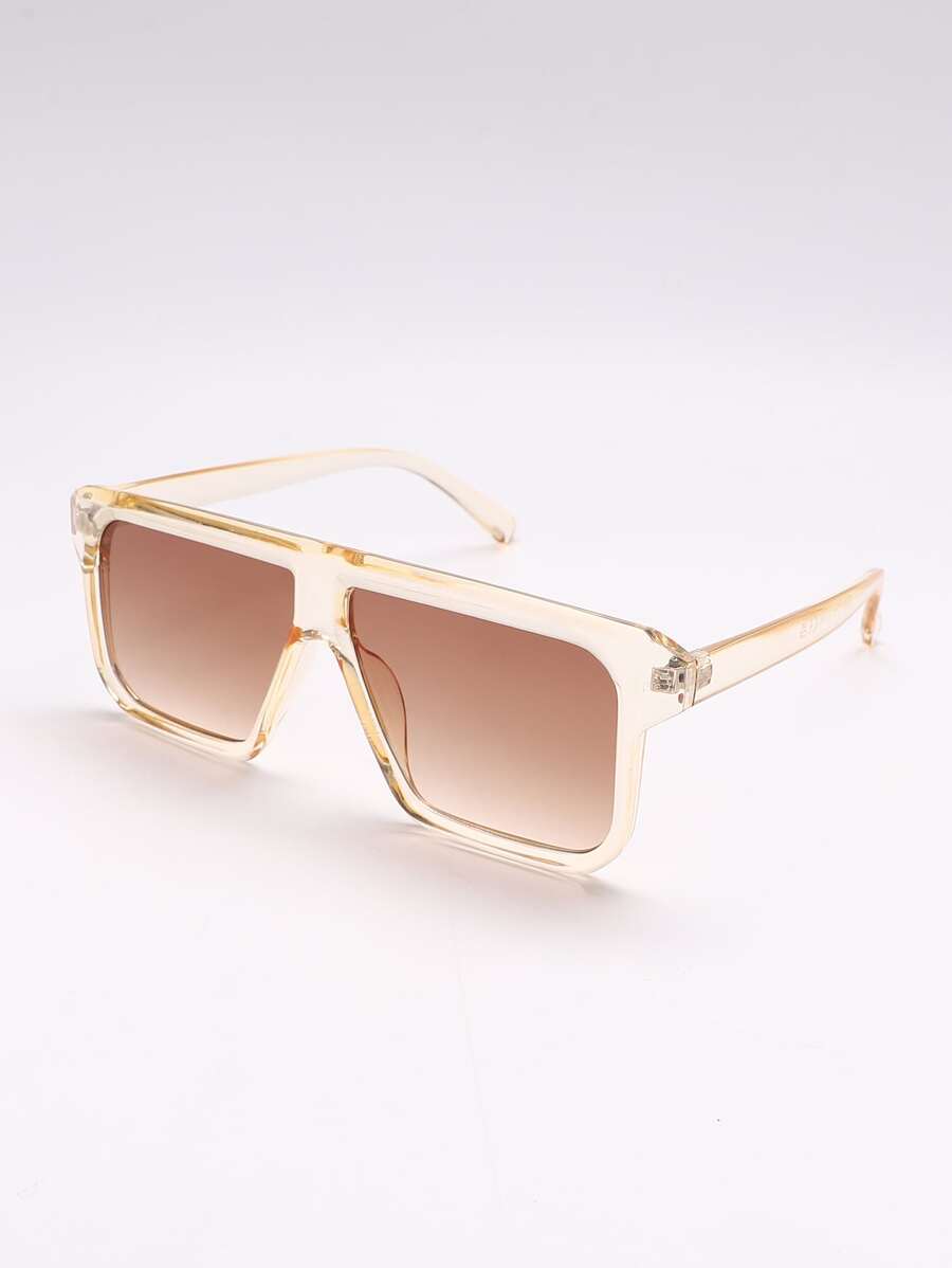 Clear Frame Sunglasses - Multicolor - View 1